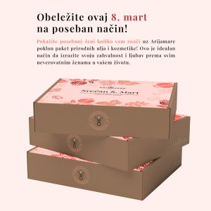 Poklon za 8. mart - paket odabranih proizvoda